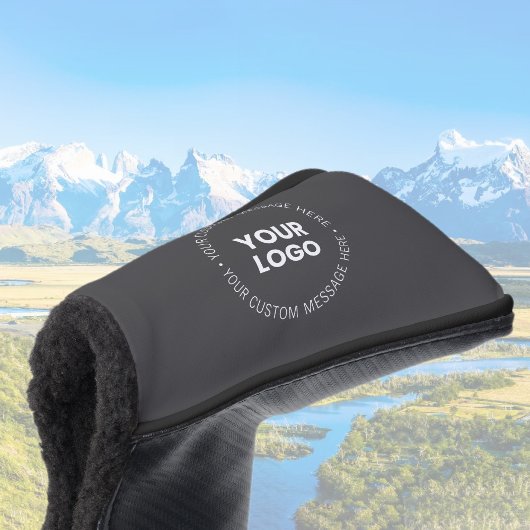 会社モダンロミニマルゴ/画像 | グレー ゴルフヘッドカバー