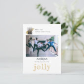 会社モダン写真ビジネスすてきクリスマスホール シーズンカード (スタンド正面)