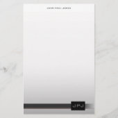 会社モダン002 便箋 (正面)