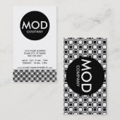 会社モダン 名刺 (正面/裏面)
