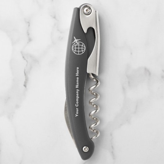 会社ロカスタマイズゴボトルオープナーコルクねじ ソムリエナイフ (裏面)