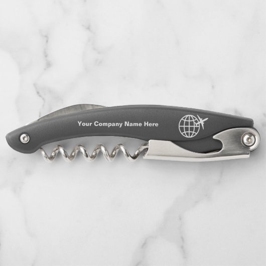 会社ロカスタマイズゴボトルオープナーコルクねじ ソムリエナイフ (裏面)