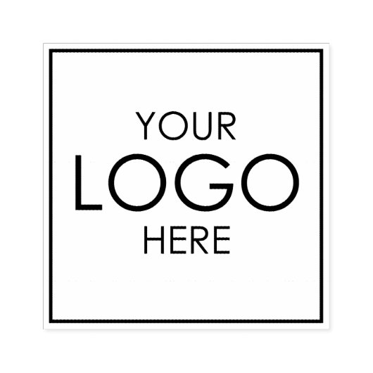 会社ロゴのアップロードカスタムビジネスブランディングウッド ラバースタンプ (インプリント)