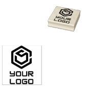 会社ロゴのアップロードカスタム ラバースタンプ (押印)