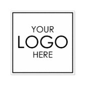 会社ロゴのアップロードパーソナライズされたビジネスブランディング セルフインキングスタンプ (デザイン)