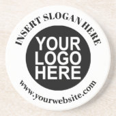 会社ロゴのプロモーションを独自に作成する コースター (正面)