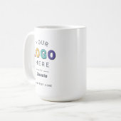 会社ロゴをデザイン (32-201) コーヒーマグカップ (正面左)
