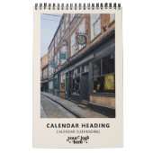 会社ロゴシンプルミニマルモダンリストプロモーション カレンダー (カバー)