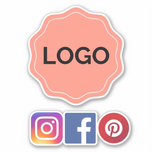 会社ロゴシール シール (正面)