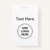 会社ロゴデザイン バッジ (正面)