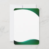 会社ロゴビジネスのクリスマスグリーティングカード (裏面)