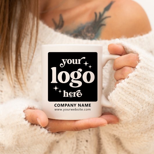会社ロゴビジネスクライアントギフトカスタム従業員 コーヒーマグカップ