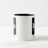 会社ロゴビジネスクライアントギフトカスタム従業員 ツートーンマグカップ (中央)