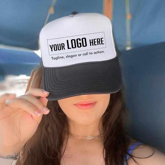 会社ロゴビジネス従業員クライアントスタッフのカスタム キャップ