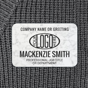 会社ロゴフェイク大理石プロフェッショナル社員 名札