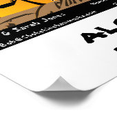 会社ロゴポスター ポスター (角)