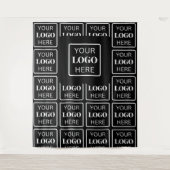 会社ロゴ事業イベント背景 タペストリー (正面)