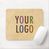 会社ロゴ付きプロモーションマウスパッド最小なし マウスパッド (マウス)