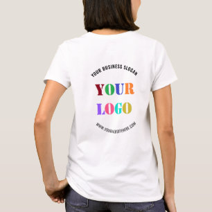 会社ロゴ文字ビジネスTシャツテンプレート Tシャツ