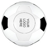 会社ロゴ画像のアップロード文字テンプレート サッカーボール (回転)