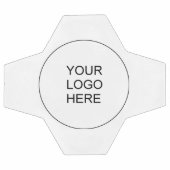 会社ロゴ画像のアップロード文字テンプレート サッカーボール (フラット)