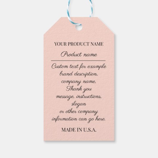 会社ロゴ製品説明価格フローラ ギフトタグ