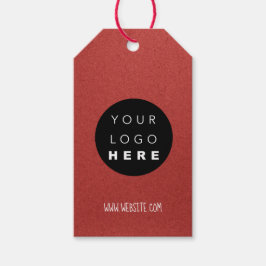 会社ロゴ製品説明MADE USA Kraft ギフトタグ
