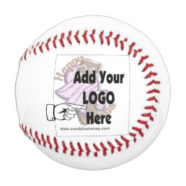 会社ロゴ野球の追加 野球ボール