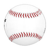 会社ロゴ野球の追加 野球ボール (正面)