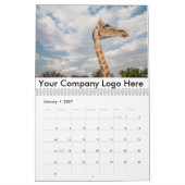 会社ロゴ野生動物カレンダー2017 カレンダー (1月 2027)