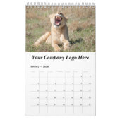 会社ロゴ野生動物カレンダー2017 カレンダー (1月 2026)