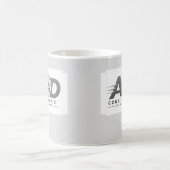 会社ロゴ グレー コーヒーマグカップ (中央)