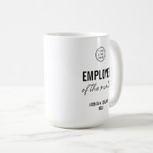会社ロゴ 社員 月間最優秀従業員 賞 コーヒーマグカップ (正面右)