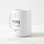 会社ロゴ 社員 月間最優秀従業員 賞 コーヒーマグカップ (正面左)
