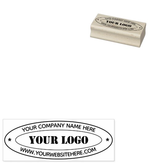 会社ロパーソナライズされたゴ文字楕円ゴムスタンプ ラバースタンプ (押印)