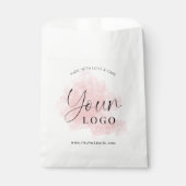 会社ロフェミニンエレガントゴ紙ショッピングバッグ フェイバーバッグ (正面)