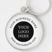 会社ロモダンゴのカスタム会社名Webサイト キーホルダー (正面)