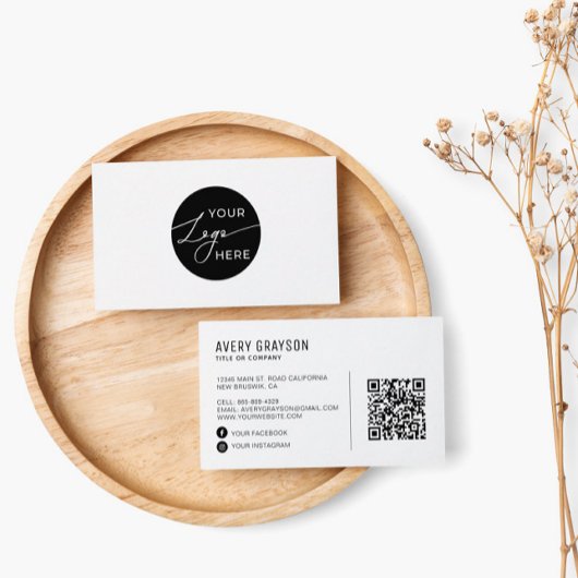 会社ロモダンゴプロフェッショナルQRコード 名刺