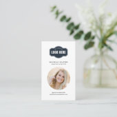 会社ロモダンゴQRコード従業員の写真 名刺 (スタンド正面)