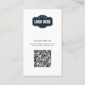 会社ロモダンゴQRコード従業員の写真 名刺 (裏面)
