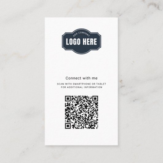 会社ロモダンゴQRコード従業員の写真 名刺 (裏面)