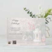 会社ロ素朴ゴQRコードビジネス シーズンカード (スタンド正面)