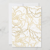 会社企業ののイベントパーティー 招待状 (裏面)