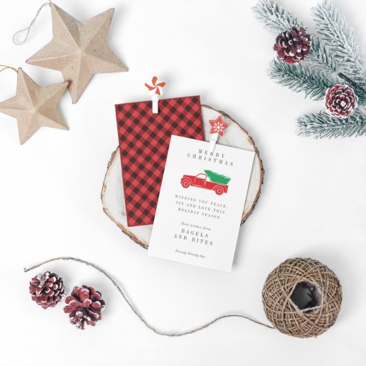 会社企業のの休日 |クリスマスツリートラック