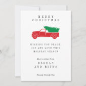 会社企業のの休日 |クリスマスツリートラック (正面)