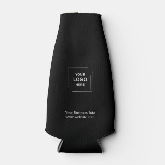 会社企業のミニマルカスタム主義ブラックビジネス ボトルクーラー