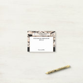 会社企業の名のロゴのカスタム ポストイット (デスク上)