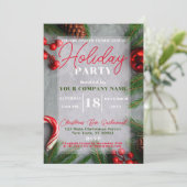 会社伝統的クリスマスホリデーパーティー 招待状 (スタンド正面)