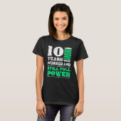 会社創立10周年1 Tシャツ (正面フル)