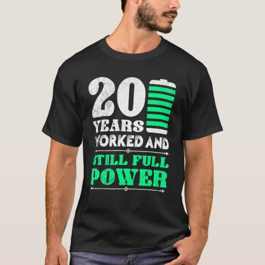 会社創立20周年 Tシャツ (正面)